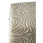 Банкетка Wakonda Gray Zebra с деревянными шариками  варинант исполнения - 4 | Loft Concept в Казани