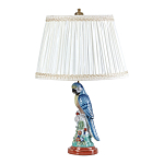 Настольная лампа с абажуром и основанием в виде попугая Parrot Table Lamp варинант исполнения - 1 | Loft Concept в Казани
