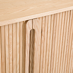 Длинный низкий буфет с 2-мя раздвижными дверцами Toinette Light Cupboard варинант исполнения - 12 | Loft Concept в Казани