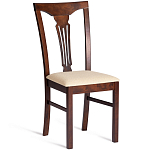 Стул деревянный с узором ручной работы Espresso варинант исполнения - 1 | Loft Concept в Казани