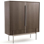 Шкаф из серого дуба Sawada Gray Oak Cabinet варинант исполнения - 2 | Loft Concept в Казани