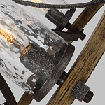 Люстра с цилиндрическим плафонами из толстого волнистого стекла в индустриальном стиле Feiss варинант исполнения - 16 | Loft Concept в Казани