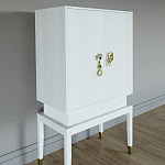 Кабинетный шкаф Elsa Dreams White с 2-мя ящиками варинант исполнения - 1 | Loft Concept в Казани