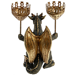 Подсвечник в виде дракона Dragon with Two Candlesticks варинант исполнения - 4 | Loft Concept в Казани