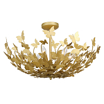 Потолочный светильник с абажуром оформленным в виде стаи бабочек Eternal Butterflies варинант исполнения - 2 | Loft Concept в Казани