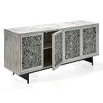 Буфет в гостиную с инкрустацией Palm Sideboard with Bone Inlay варинант исполнения - 4 | Loft Concept в Казани