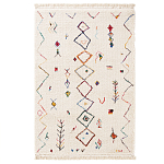 Ковер с графическим разноцветным узором Vinridio Bо  Multi варинант исполнения - 1 | Loft Concept в Казани