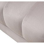 Диван двухместный велюровый бежевый Facilities Status варинант исполнения - 3 | Loft Concept в Казани