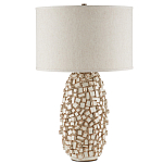 Настольная лампа с декором на корпусе в виде кубиков Sugar Cubes варинант исполнения - 3 | Loft Concept в Казани