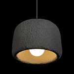 Подвесной светильник с цилиндрическим фактурным абажуром Sergey Makhno варинант исполнения - 5 | Loft Concept в Казани