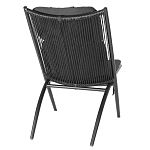 Кресло плетеное с мягкими подушками для сиденья и спины Hancock варинант исполнения - 6 | Loft Concept в Казани