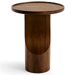 Приставной столик из массива дерева Walnut варинант исполнения - 3 | Loft Concept в Казани