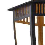 Подвесной светильник в форме фонаря чёрного цвета Black Lantern варинант исполнения - 1 | Loft Concept в Казани