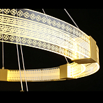 Люстра подвесная светодиодная Apolon Gold варинант исполнения - 4 | Loft Concept в Казани