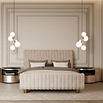 Подвесной светильник с 5-ю белыми шарообразными плафонами Bubble Chandelier варинант исполнения - 5 | Loft Concept в Казани