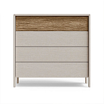 Комод 4 ящика с подсветкой на рельефном фасаде Warm Industrial варинант исполнения - 5 | Loft Concept в Казани