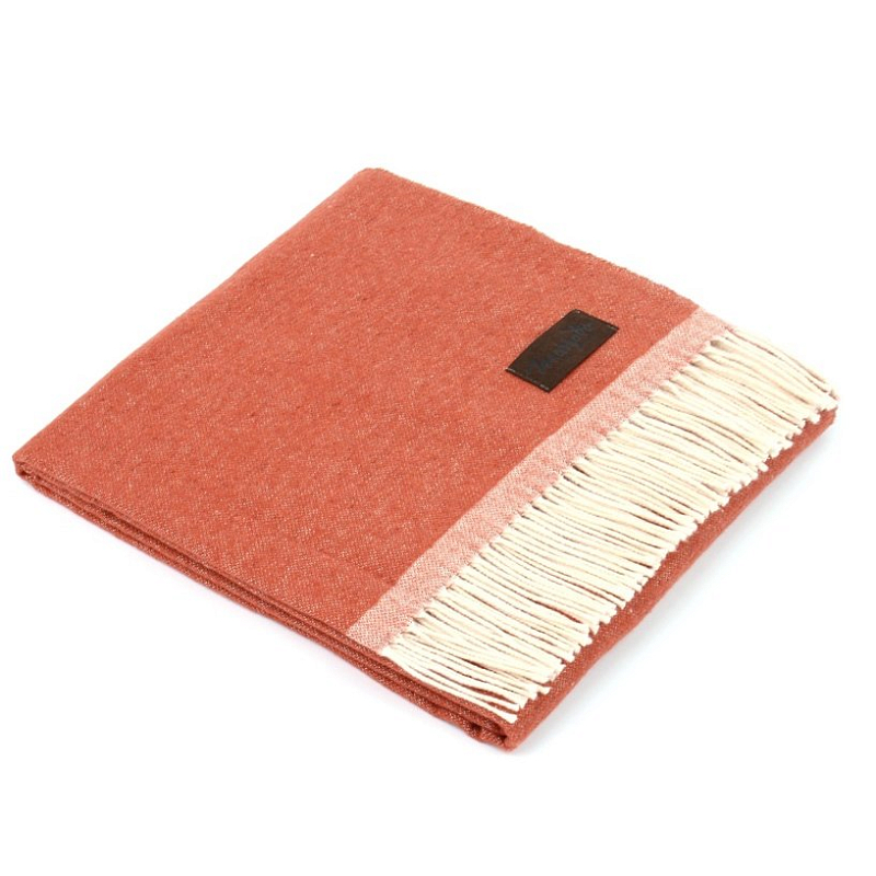 Плед SARA 2000 Marzotto Красный в Казани | Loft Concept 