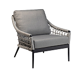 Кресло уличное темно-серое Street Bliss варинант исполнения - 2 | Loft Concept в Казани
