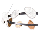 Люстра подвесная круглая с овальными плафонами Iona chandelier варинант исполнения - 7 | Loft Concept в Казани