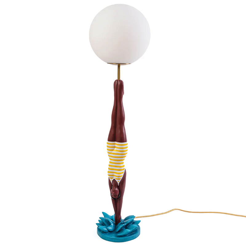 Настольная лампа Seletti Diver Red Мульти в Казани | Loft Concept 