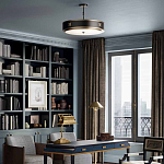 Торшер с конусовидным металлическим абажуром Graceful Touches варинант исполнения - 3 | Loft Concept в Казани