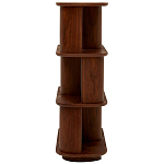 Стеллаж Zacharie Brown Wood Rack варинант исполнения - 3 | Loft Concept в Казани