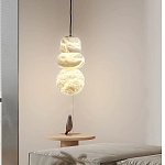 Подвесной светильник с фигурными плафонами Stone Triad варинант исполнения - 6 | Loft Concept в Казани