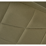 Стул велюровый хаки на золотистых металлических ножках Vendramin Chair варинант исполнения - 5 | Loft Concept в Казани