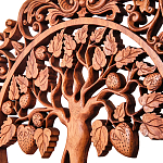 Панно из дерева LeafBerry Panel With Trees варинант исполнения - 2 | Loft Concept в Казани