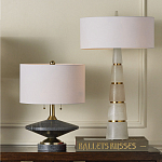 Настольная лампа с конусовидным каменным корпусом Regency варинант исполнения - 3 | Loft Concept в Казани