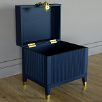 Сундук Eye Elsa Dreams Blue варинант исполнения - 2 | Loft Concept в Казани