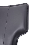 Стул серый из искуственной кожи на 4-х ножках Enigma Gray варинант исполнения - 4 | Loft Concept в Казани