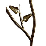 Стеллаж металлический с птичками Primavera варинант исполнения - 5 | Loft Concept в Казани