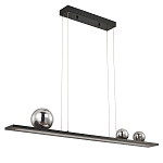 Светодиодная линейная люстра IONA Сhandelier black 103 варинант исполнения - 2 | Loft Concept в Казани