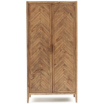 Шкаф из массива сосны с орнаментом "Ёлочка" Geometric Ornament варинант исполнения - 1 | Loft Concept в Казани