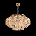 Люстра хрустальная в неоклассическом стиле на золотистом каркасе Majesty варинант исполнения - 6 | Loft Concept в Казани