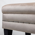 Мягкая банкетка с зоной для хранения Casket Beige варинант исполнения - 3 | Loft Concept в Казани