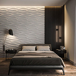 Гипсовая 3D Панель M-01 варинант исполнения - 3 | Loft Concept в Казани