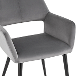 Стул с подлокотниками серый NEASAN STOOL варинант исполнения - 6 | Loft Concept в Казани