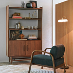 Кресло с каркасом из темного дерева Estay Chair варинант исполнения - 7 | Loft Concept в Казани