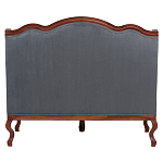 Диван двухместный из натурального бука цвета антрацит Solid Luxury варинант исполнения - 2 | Loft Concept в Казани