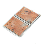 Портсигар с газовой зажигалкой из натурального камня Пегматит Stone Cigarettes Cases варинант исполнения - 2 | Loft Concept в Казани