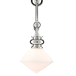 Люстра линейная с ромбовидными плафонами Pointed Diamond Shade варинант исполнения - 3 | Loft Concept в Казани