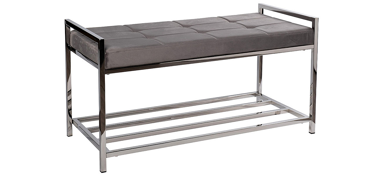 Банкетка Tulum gray Банкетка Tulum gray - Loft-Concept в Казани