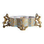 Чаша с орнаментом на бронзовых ножках в виде львов Eden Garden варинант исполнения - 3 | Loft Concept в Казани