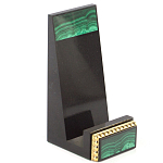 Подставка для телефона из натурального камня малахит Stone Stand варинант исполнения - 1 | Loft Concept в Казани