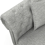 Мебельная ткань Шенилл серый цвет 138 см T4-34 варинант исполнения - 4 | Loft Concept в Казани