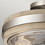 Потолочный светильник с прозрачным стеклянным плафоном с эффектом пузырьков Kichler варинант исполнения - 3 | Loft Concept в Казани