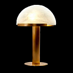 Настольная лампа c абажуром в форме купола из натурального камня  Heavenly Harmony варинант исполнения - 1 | Loft Concept в Казани