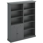 Двойной стеллаж с ящиком и 2-мя дверцами Percent Rack варинант исполнения - 2 | Loft Concept в Казани